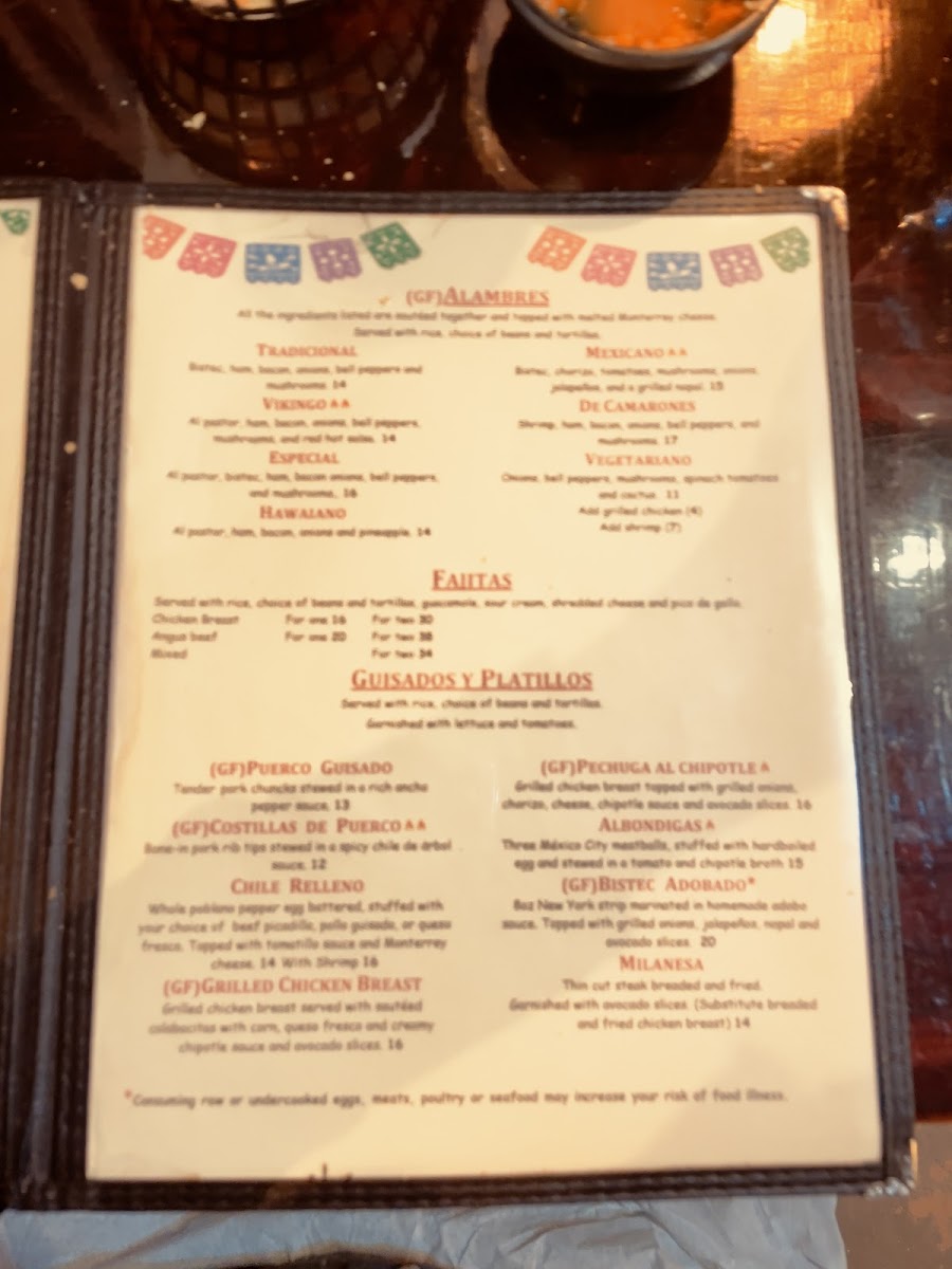 Menu Don Mario Mexican Restaurant-9