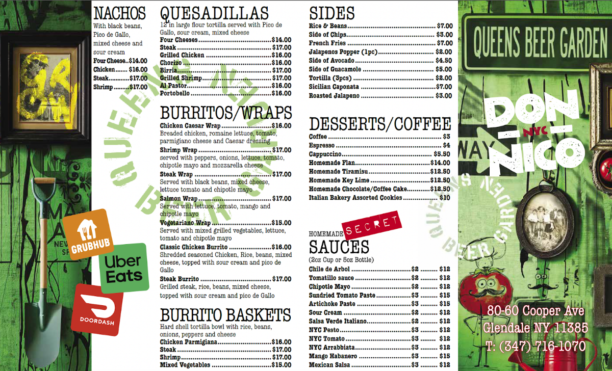 Menu Don Nico Nyc-1