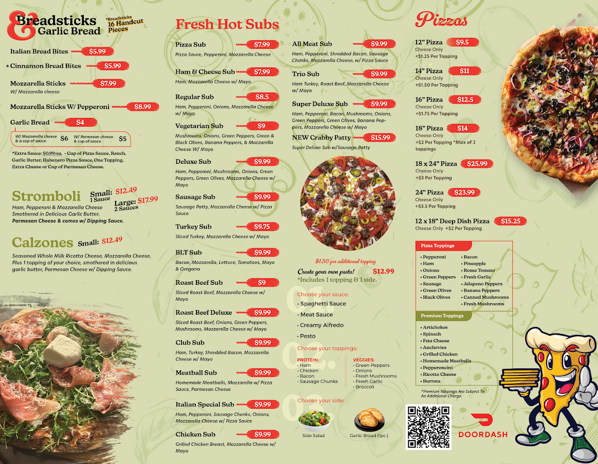 Menu Don Petrino’S Pizzeria-1