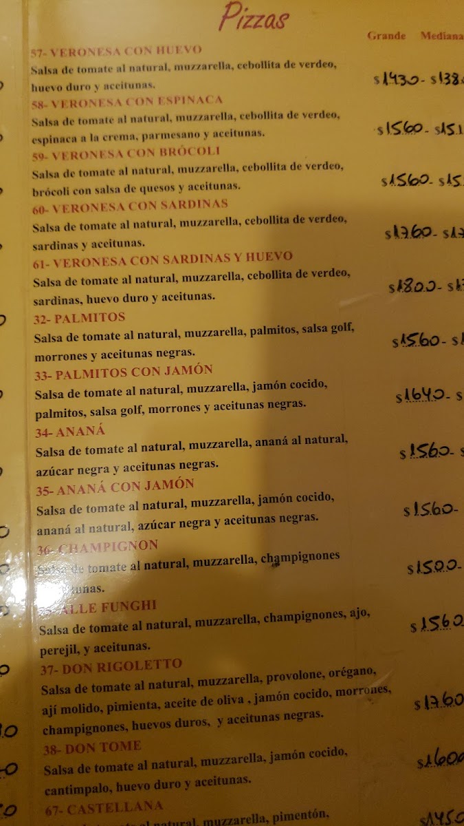 Menu Don Rigoletto Pizzas-7