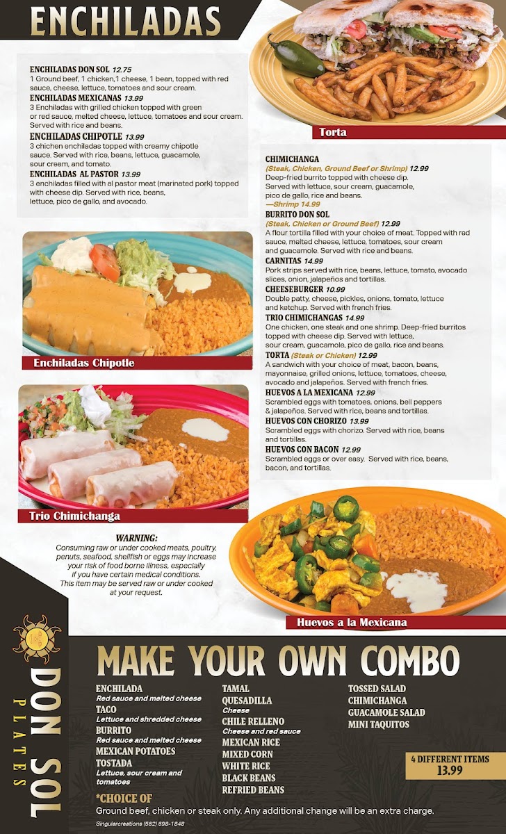 Don Sol Mexican Grill Menu-4