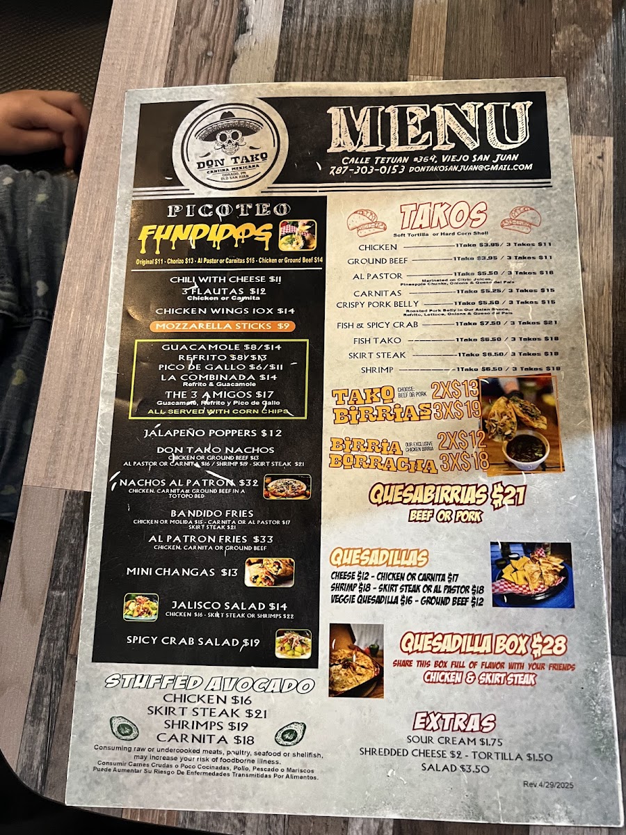 Menu Don Tako-4