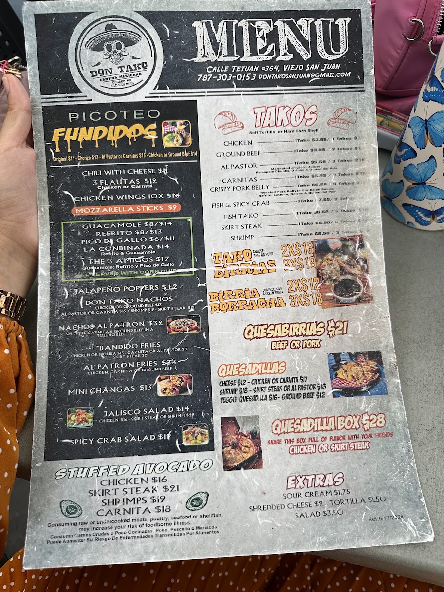 Menu Don Tako-9
