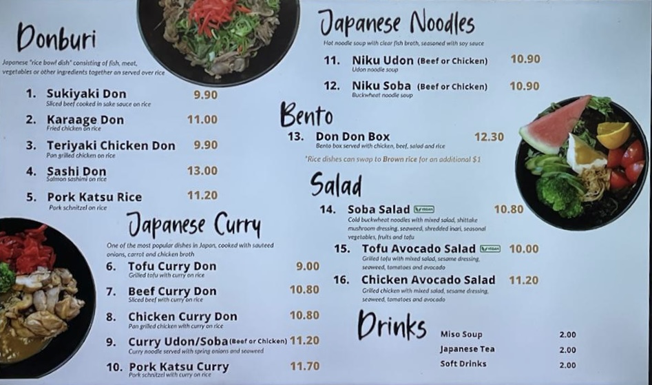 Menu Don Tojo-2