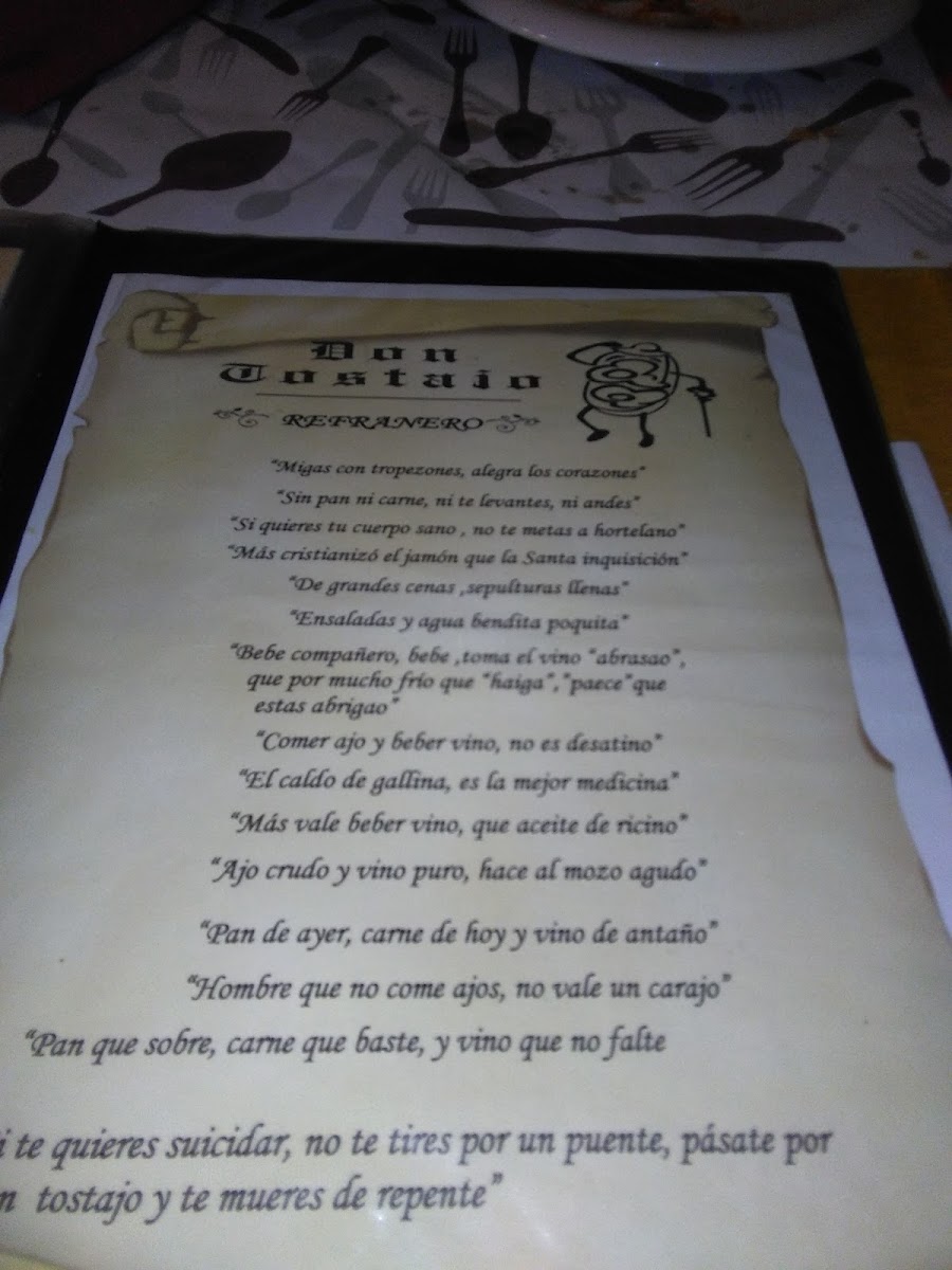 Menu Don Tostajo-3