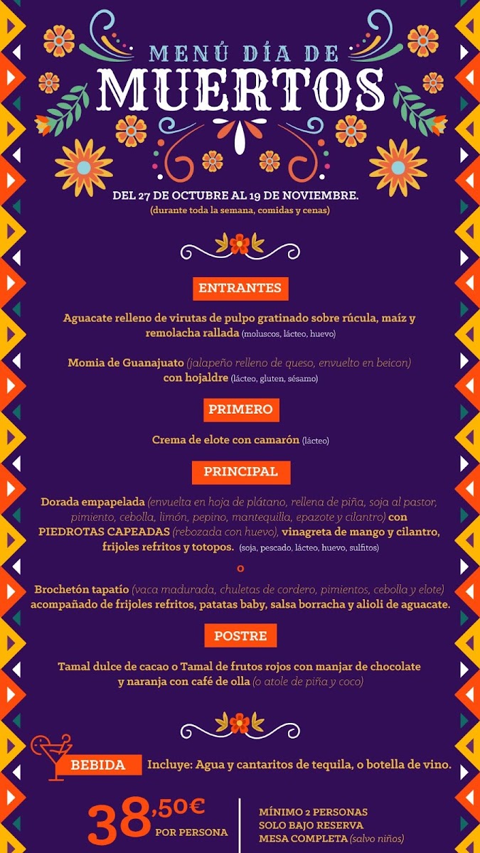 Menu Dona Catrina Mexican Bistro-9