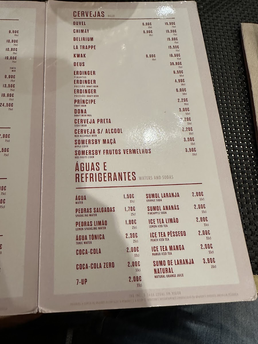 Menu Dona Francesinha Porto Coliseu-7