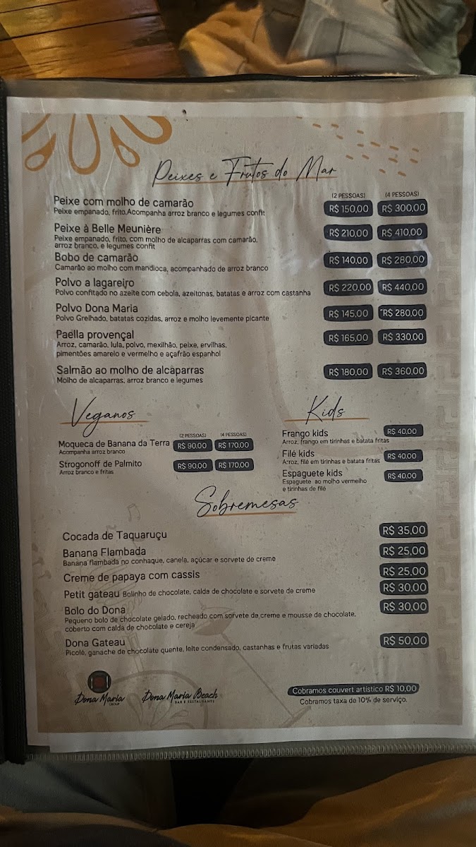 Menu Dona Maria Beach-8