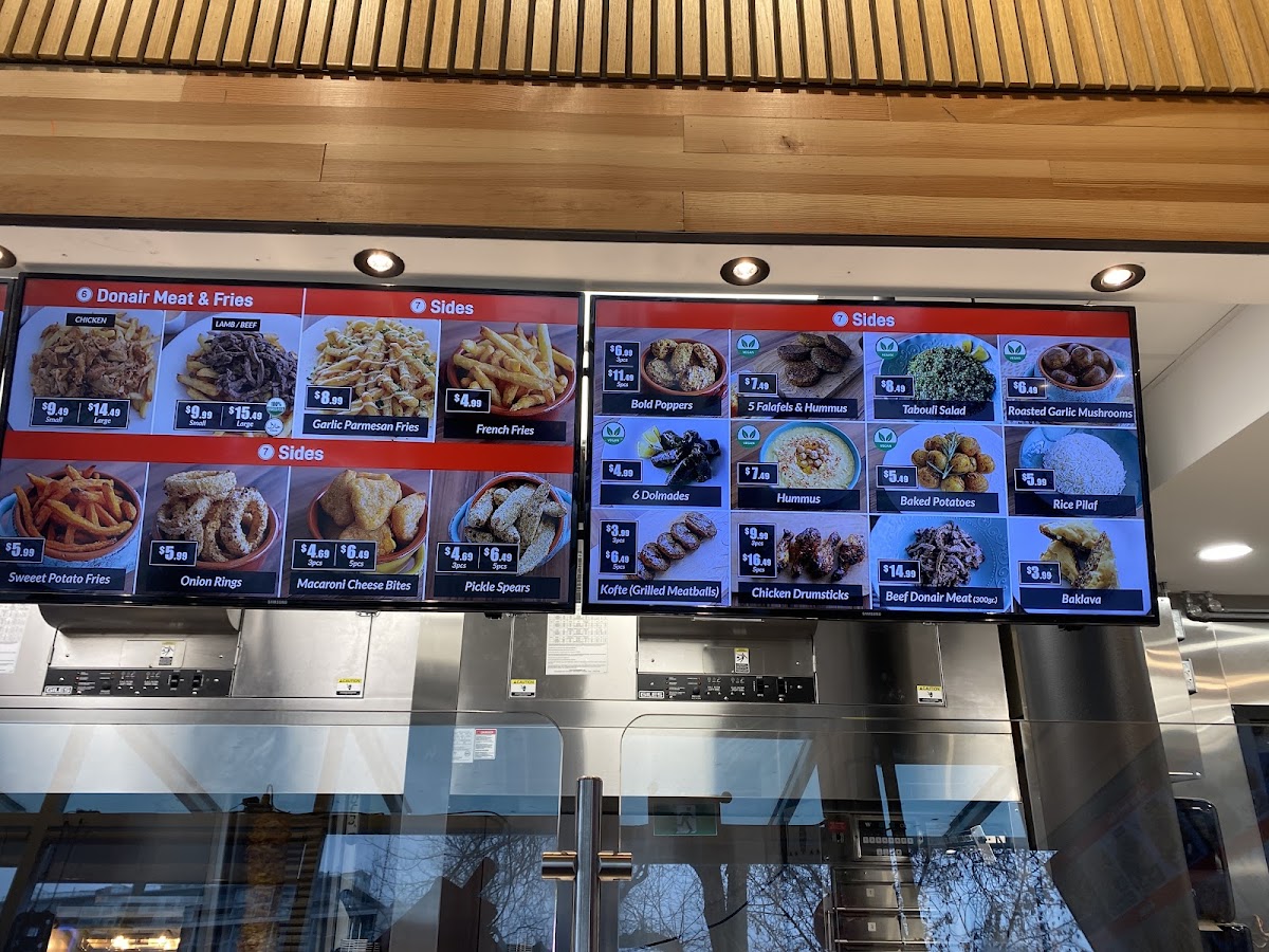 Menu Donair Dude Mediterranean Eatery Terminal Ave-9