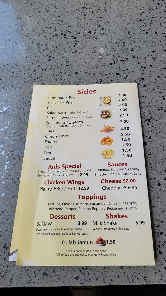 Menu Donair Shack-3