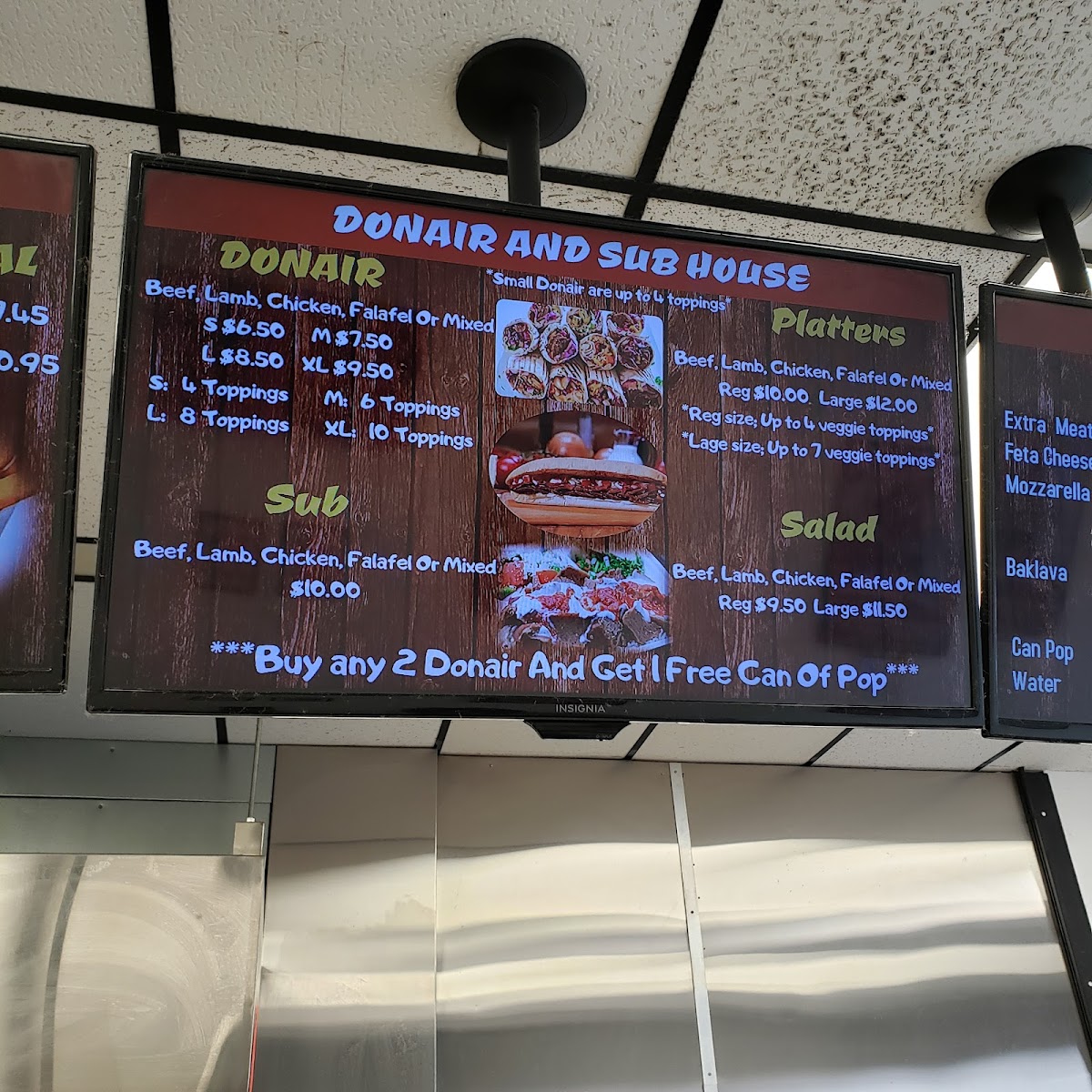 Menu Donair & Sub House - Burnaby-8