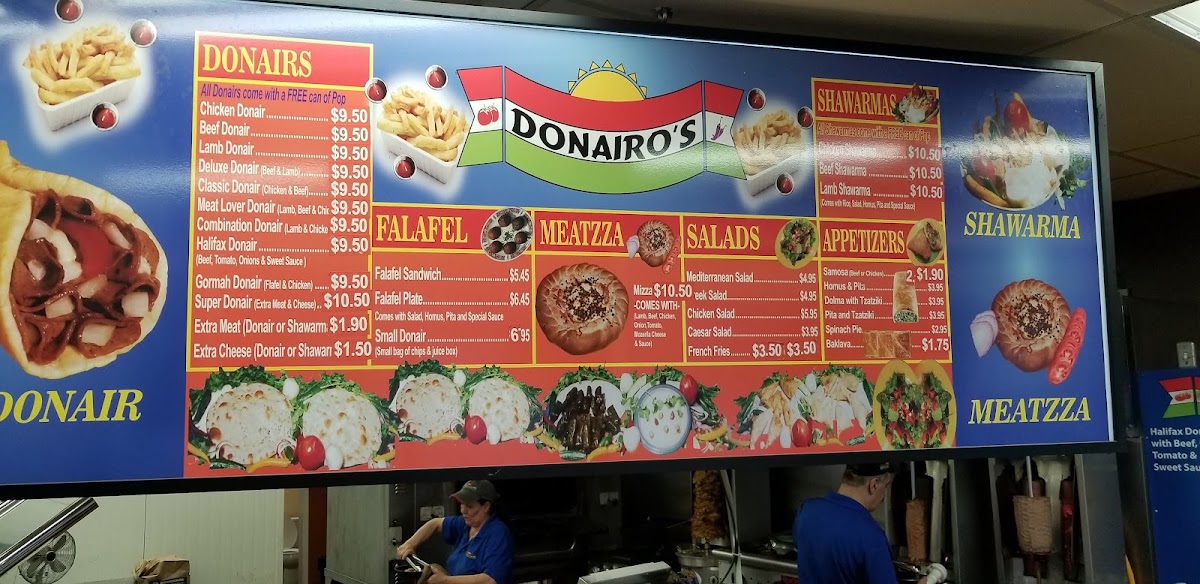 Menu Donairo's-10
