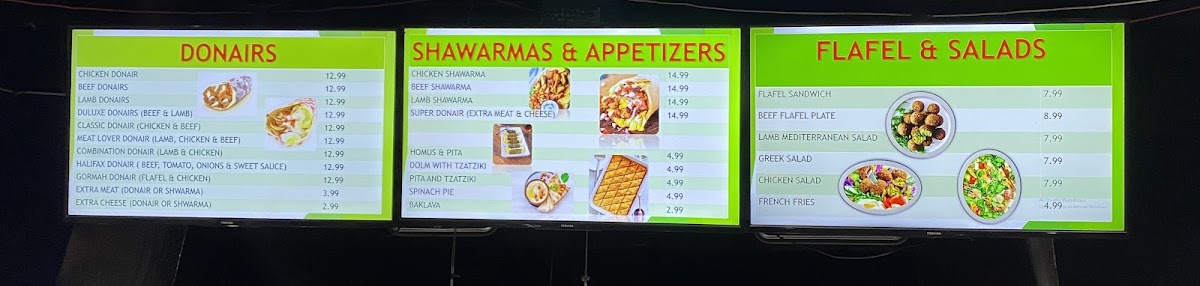 Menu Donairo's-5