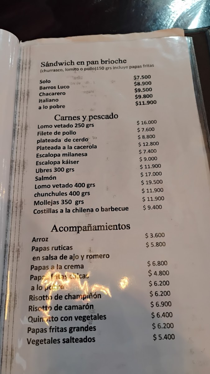 Menu Donde Claudio-1