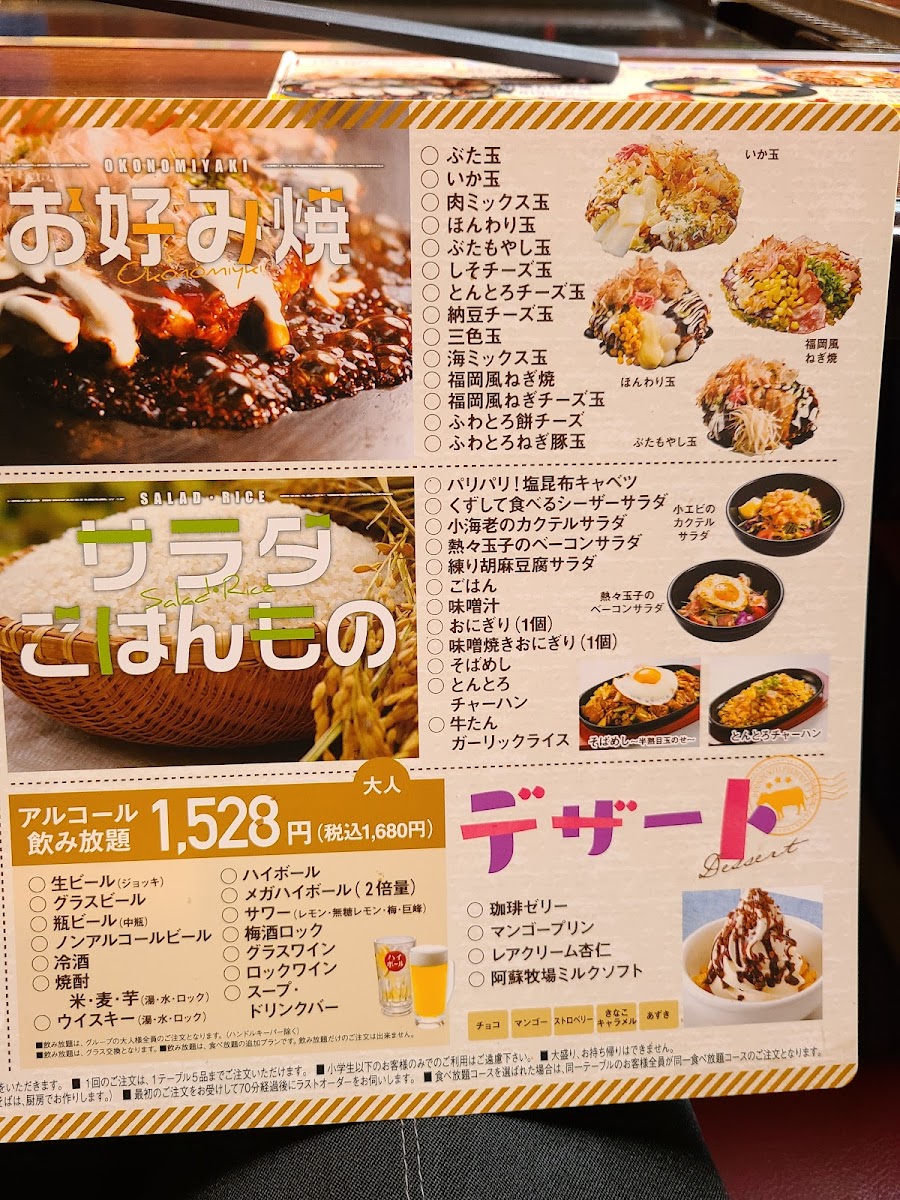 Menu Dondon-Tei Shinshimonoseki-8