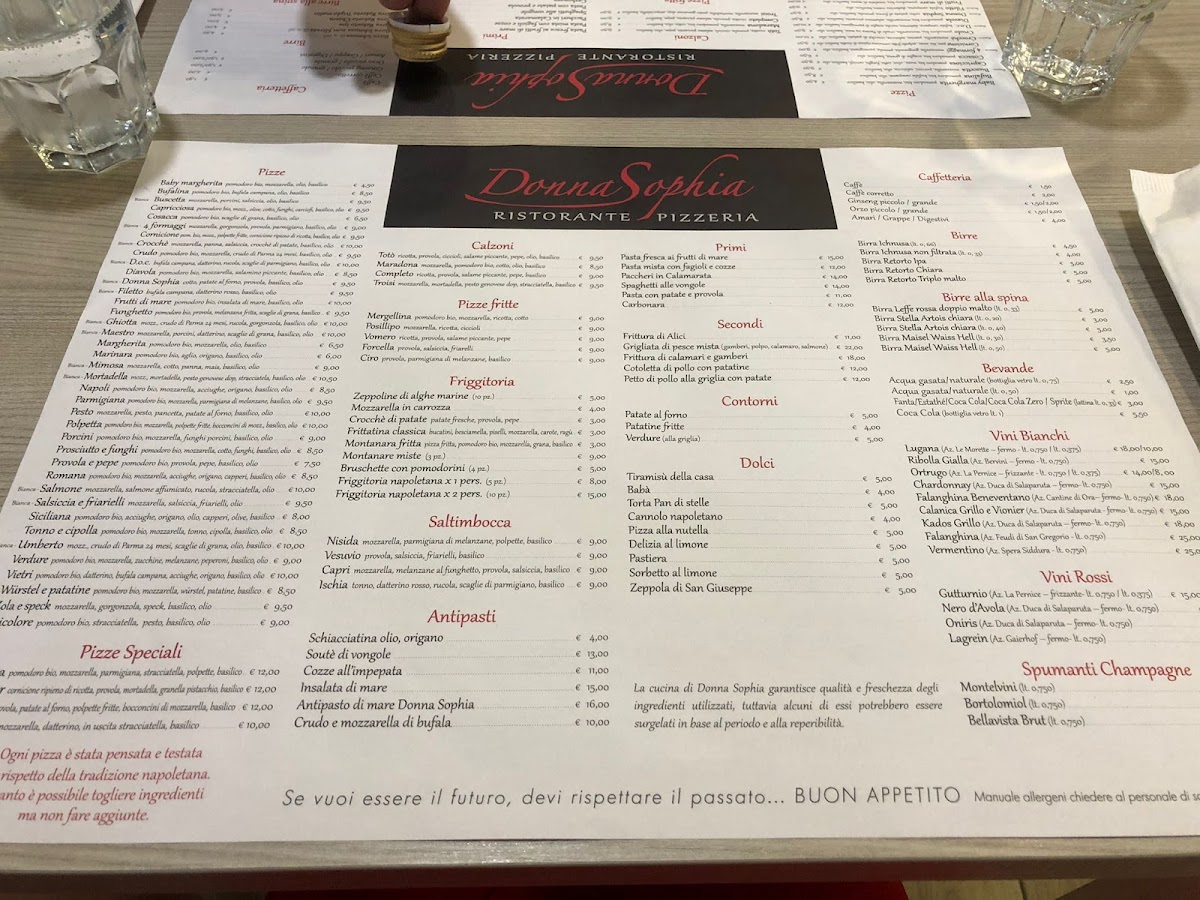 Menu Donna Sophia-2