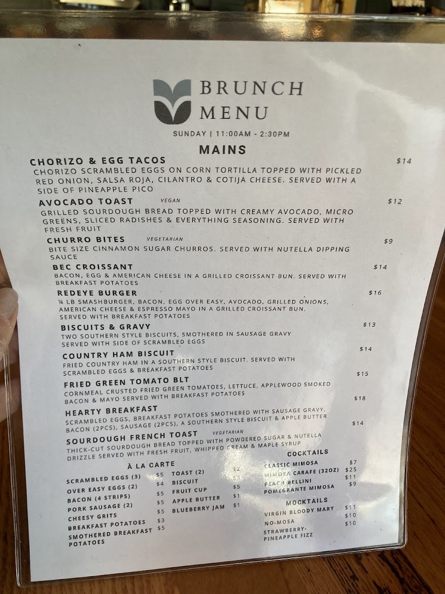 Menu Doppio Bunny Coffee - Winchester-3