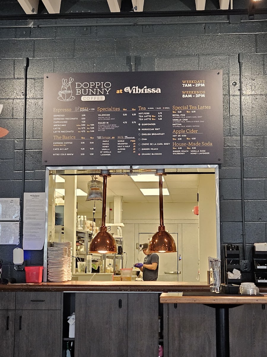 Menu Doppio Bunny Coffee - Winchester-7