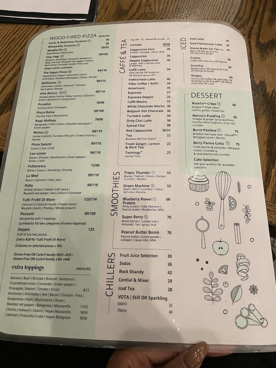 Menu Doppio Zero Bel Air-1