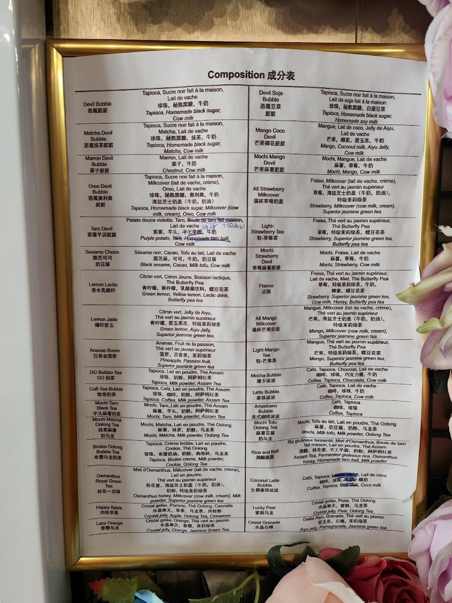 Menu Doriimu - Creative Tea & Coffee Master-2