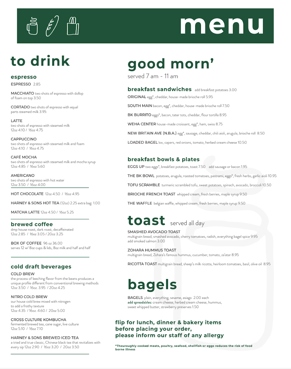 Menu Doro Marketplace - Wethersfield-3