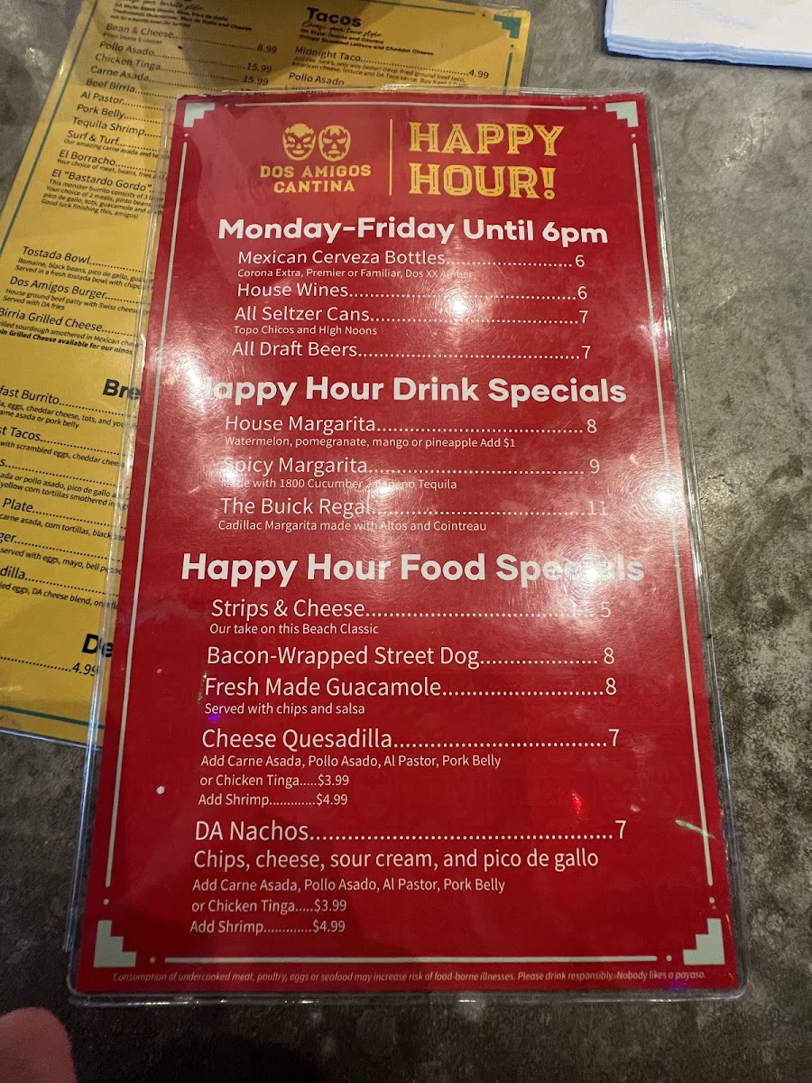 Menu Dos Amigos Cantina-10