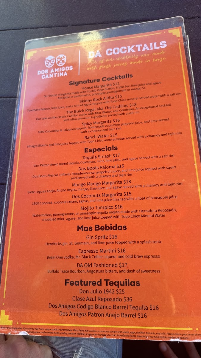 Menu Dos Amigos Cantina-2