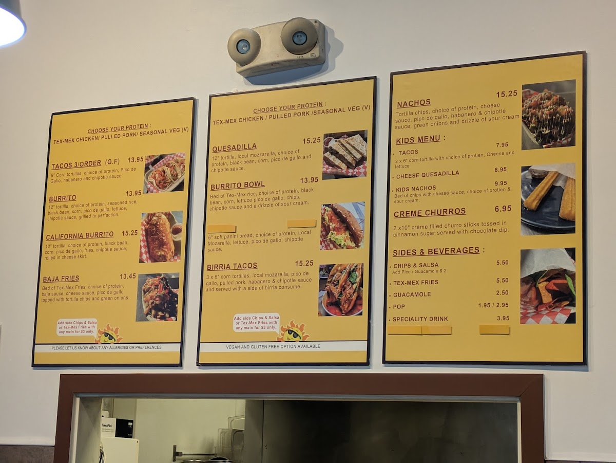 Menu Dos Amigos Tex-Mex Restaurant & Catering-1