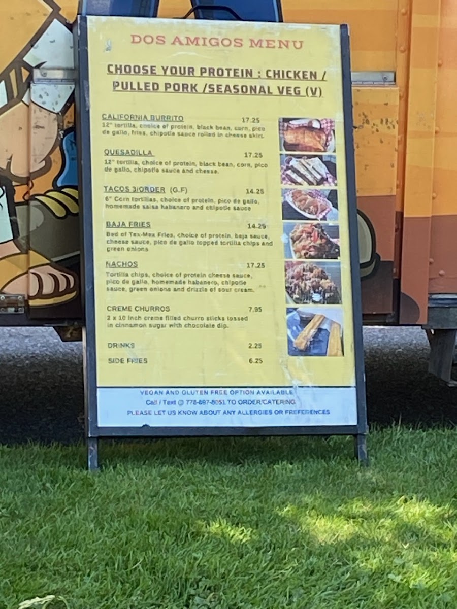 Menu Dos Amigos Tex-Mex Restaurant & Catering-2