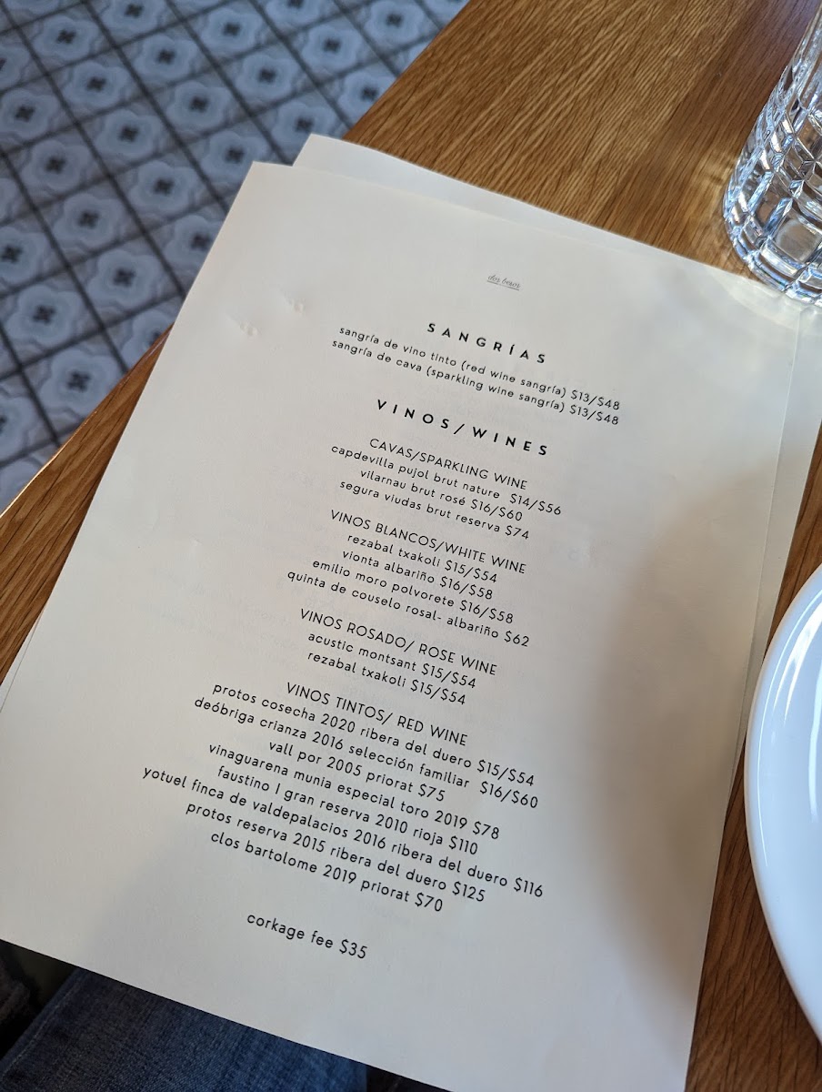 Menu Dos Besos-6