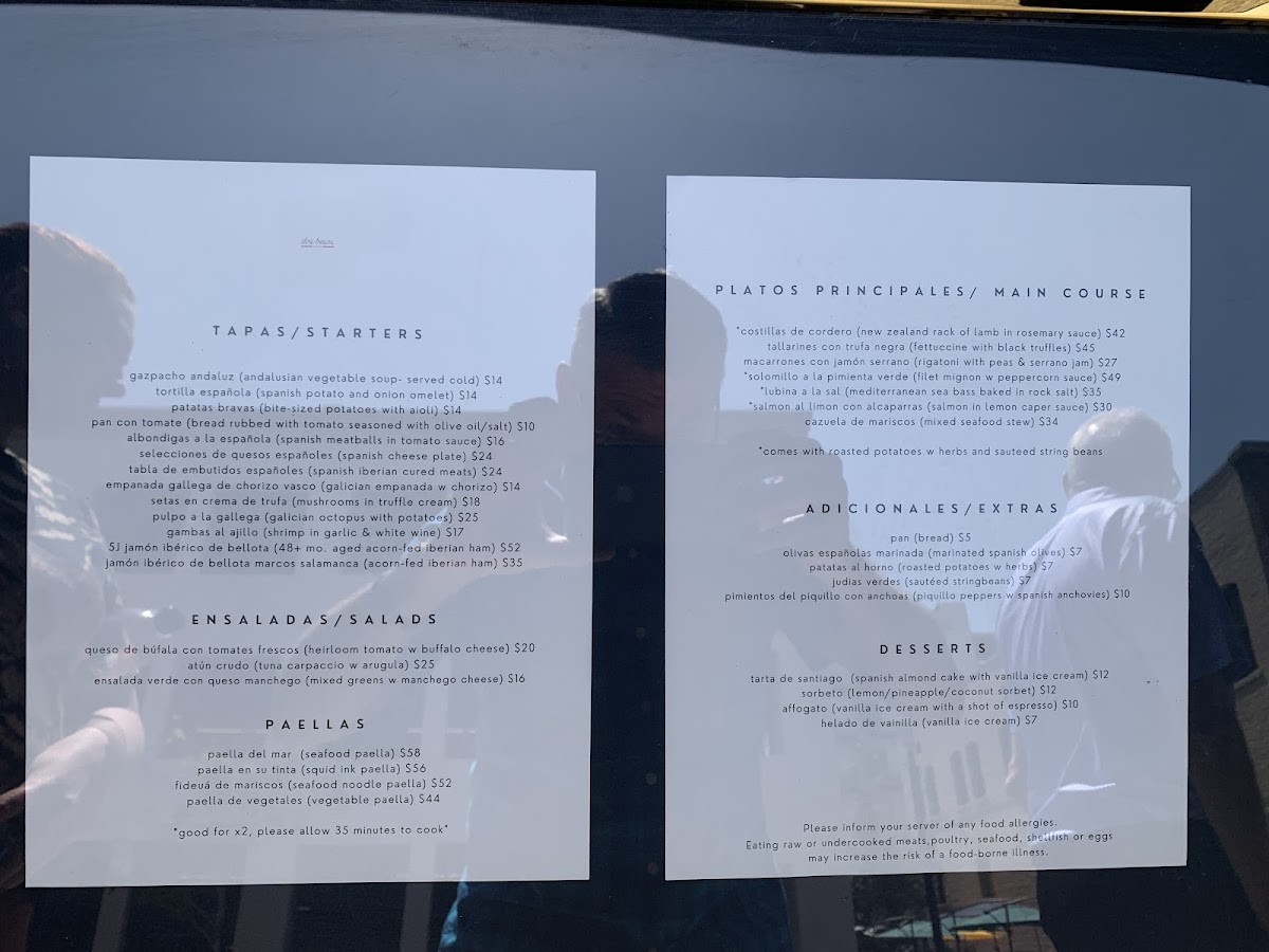 Menu Dos Besos-8