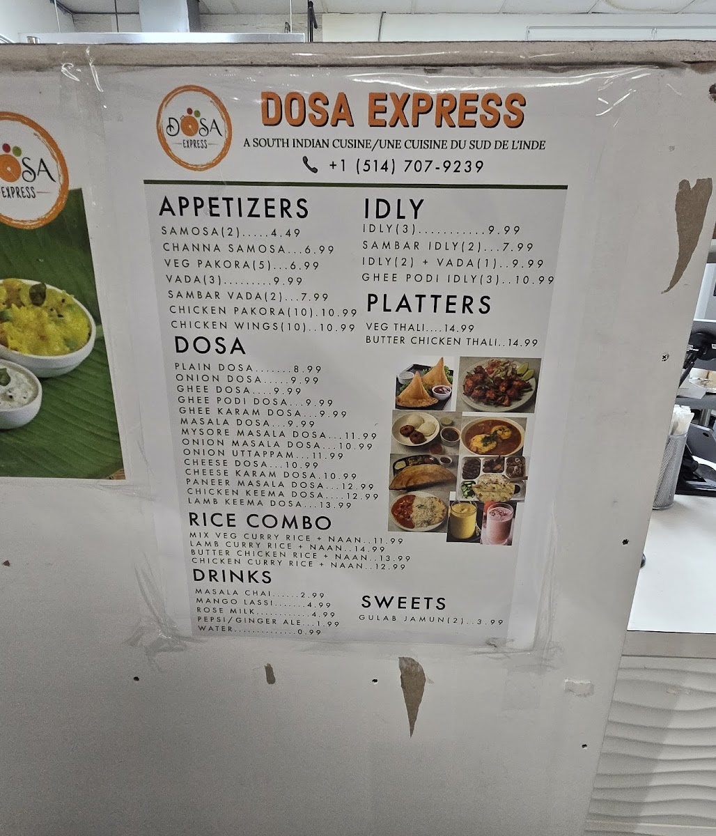 Menu Dosa Express-3