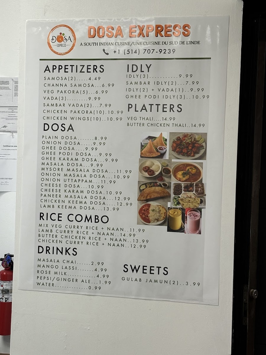 Menu Dosa Express-4