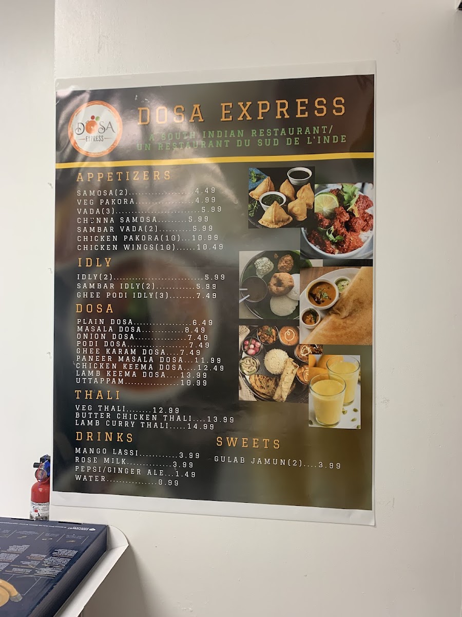 Menu Dosa Express-5