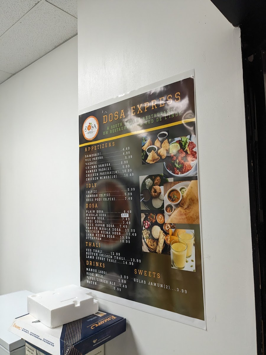 Menu Dosa Express-7