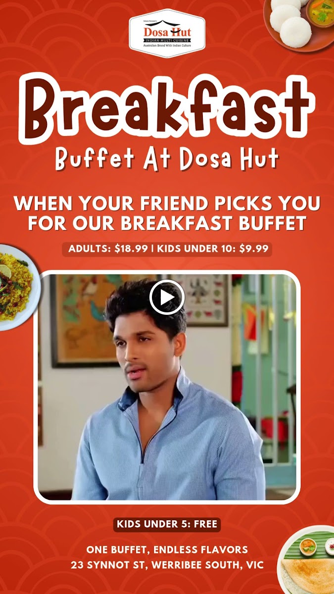 Menu Dosa Hut Indian Restaurant Werribee-10