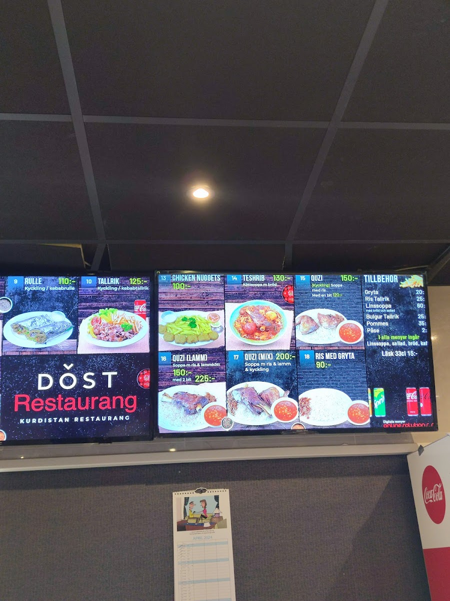 Menu Dost Restaurang & Festvåning-4