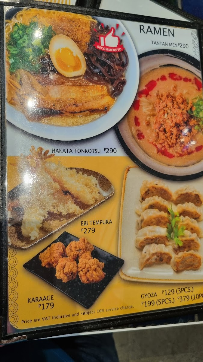 Menu Dotonbori Ramen-10