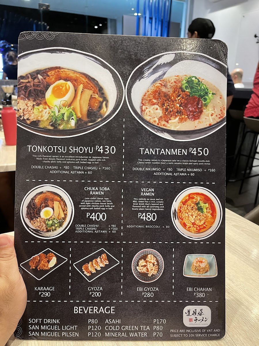 Menu Dotonbori Ramen-2