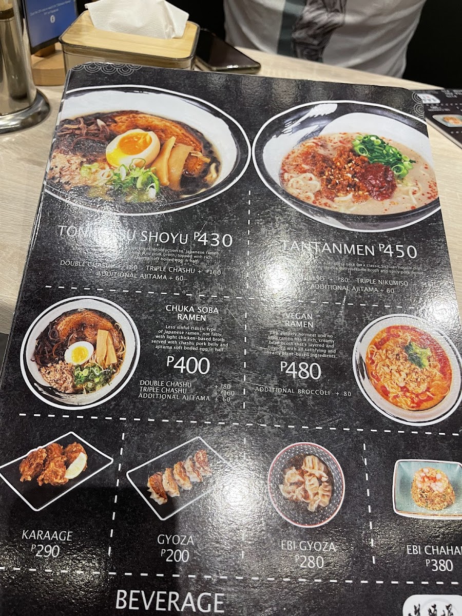 Menu Dotonbori Ramen-7