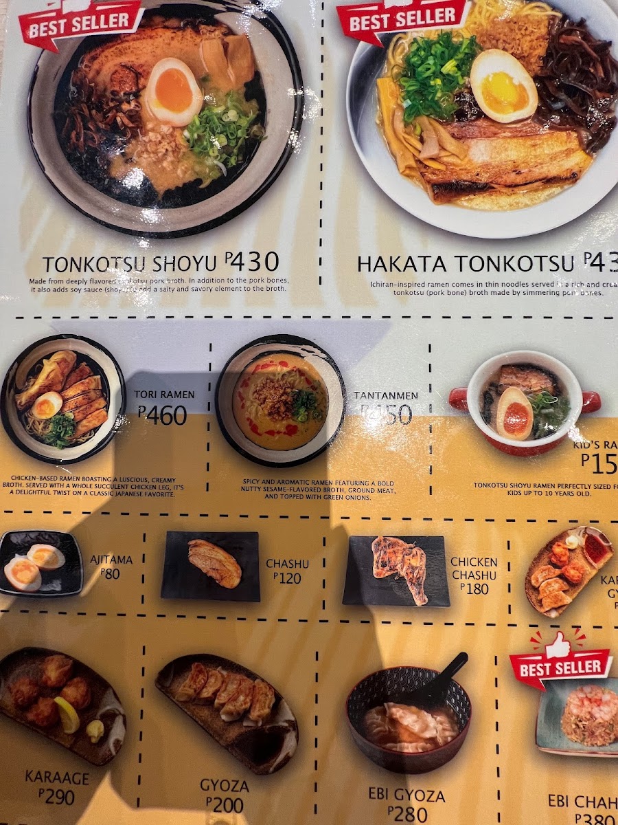 Menu Dotonbori Ramen-8