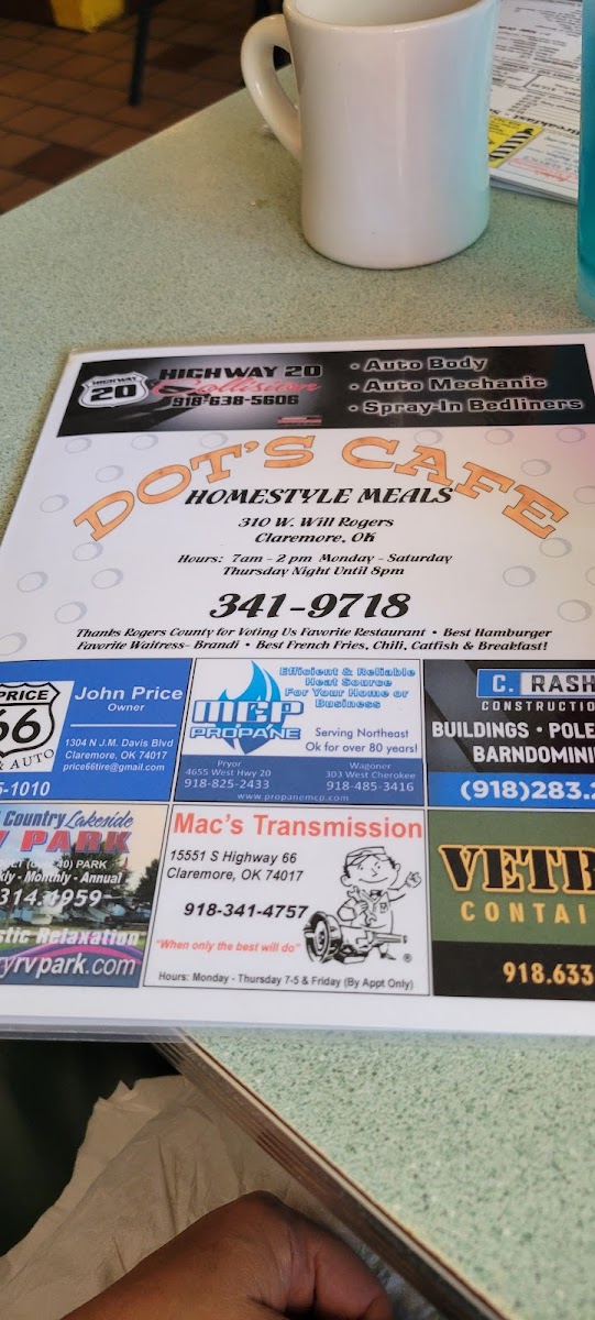Menu Dot's Cafe-5