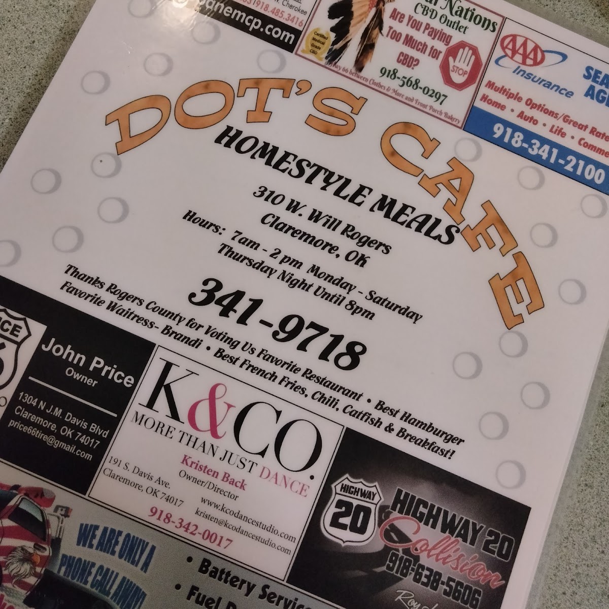 Menu Dot's Cafe-6