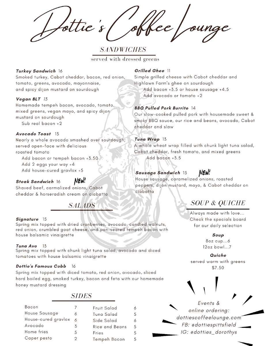 Menu Dottie's Coffee Lounge-2