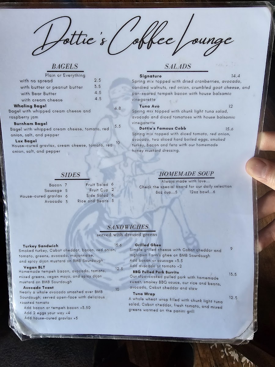 Menu Dottie's Coffee Lounge-4