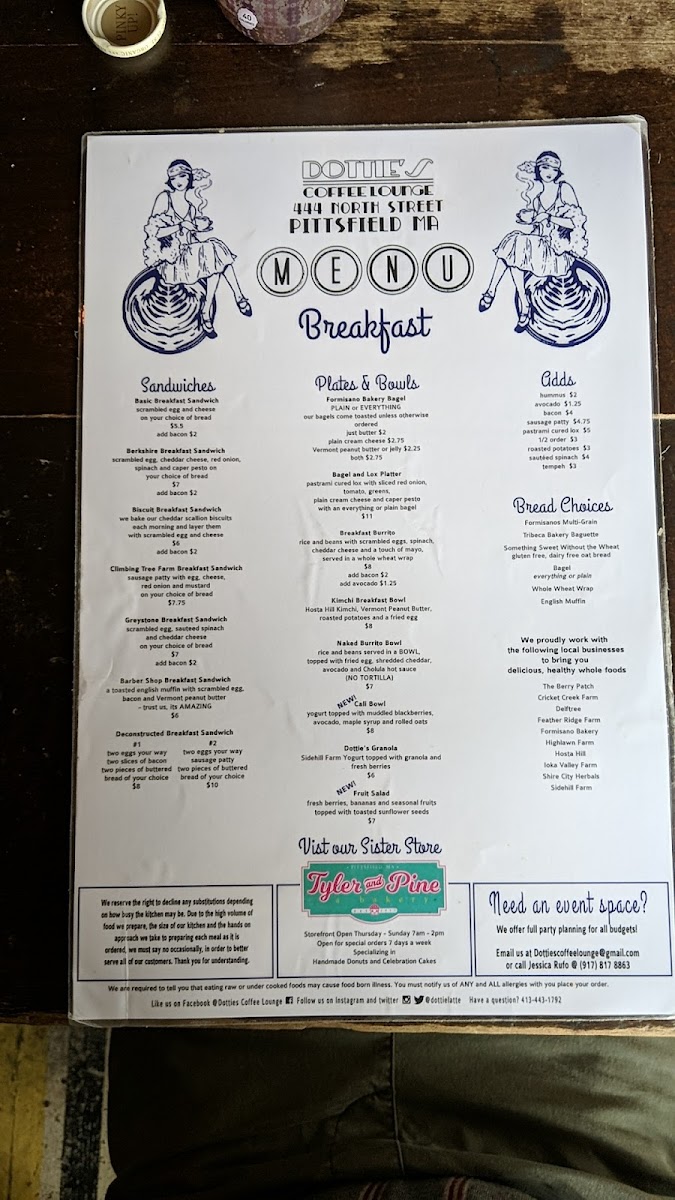 Menu Dottie's Coffee Lounge-8