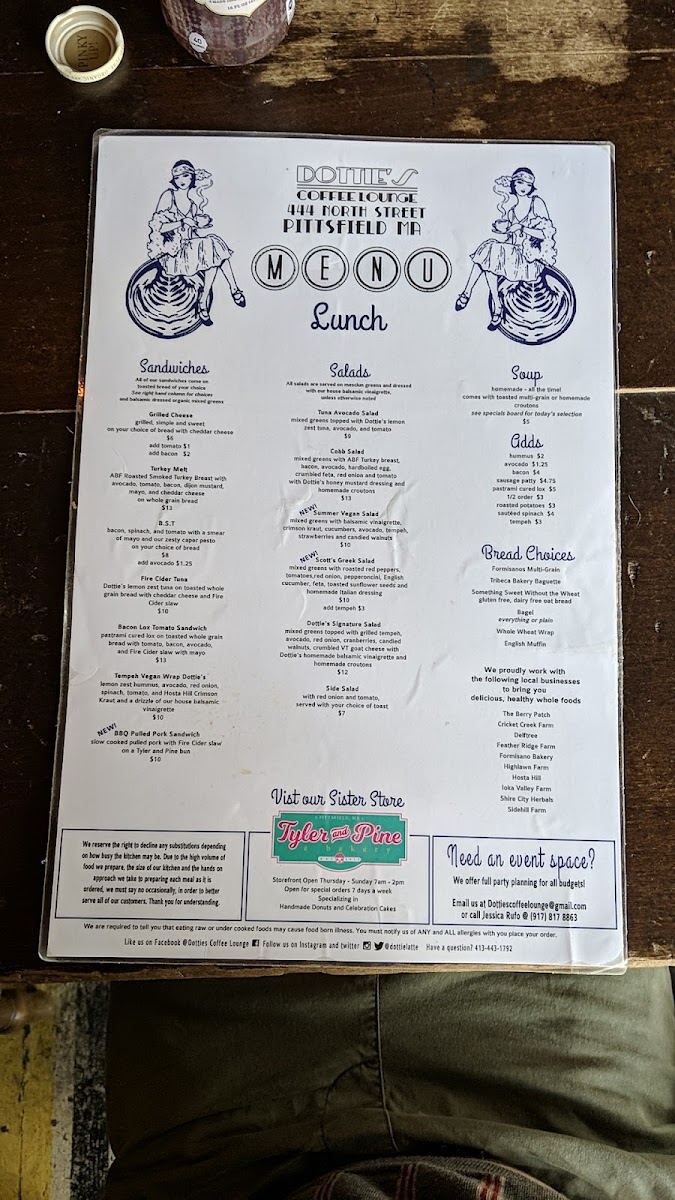 Menu Dottie's Coffee Lounge-9