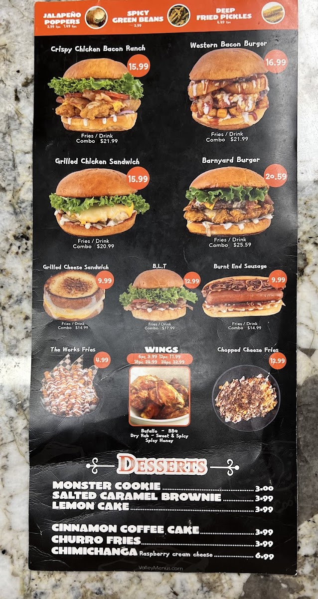 Menu Double B's Burgers-2