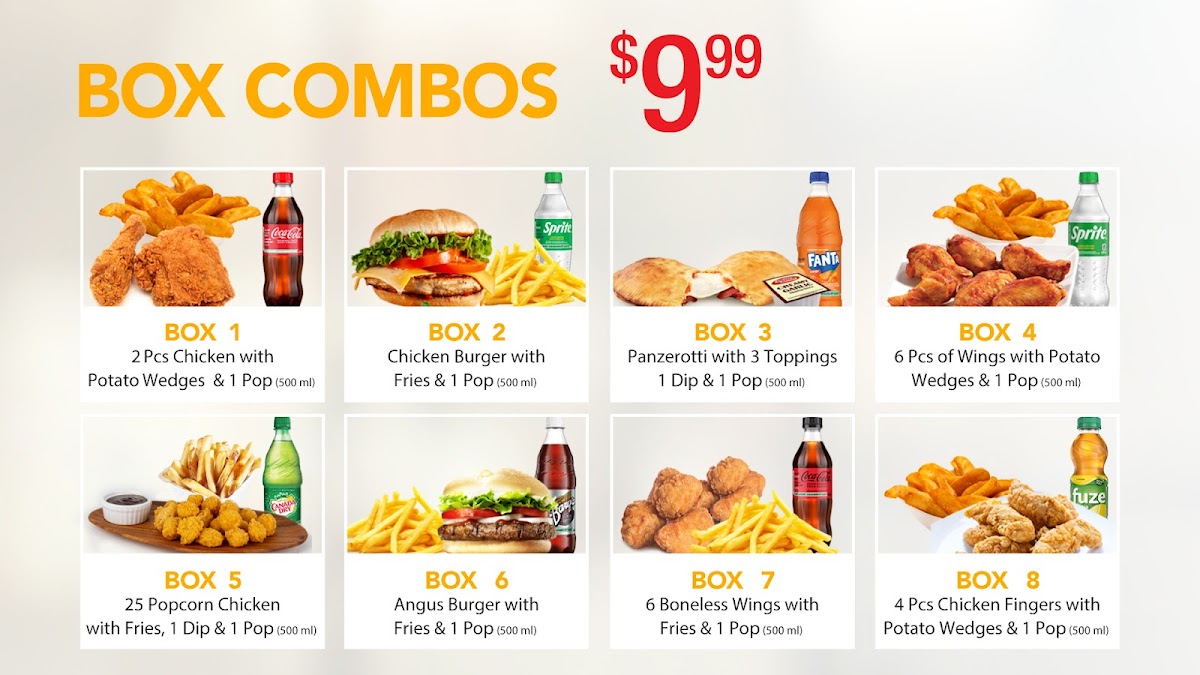 Menu Double Double Pizza & Chicken-4
