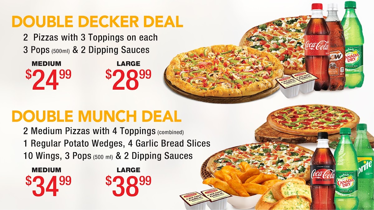Menu Double Double Pizza & Chicken-8